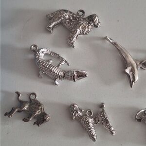 Silver Animal Charm Collection